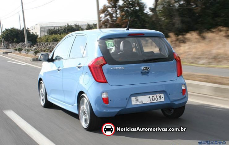  Picanto 2012: Coreanos já rodam no modelo de entrada da Kia