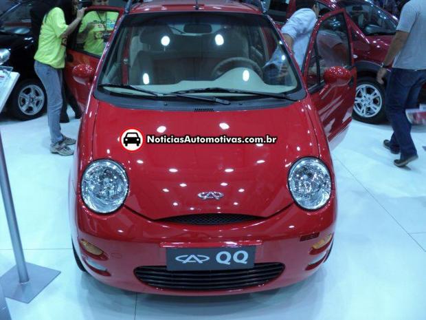 Chery QQ: Revelamos a ficha técnica do pequeno chinês na salao chery 1 Chery QQ: Revelamos a ficha técnica do pequeno chinês