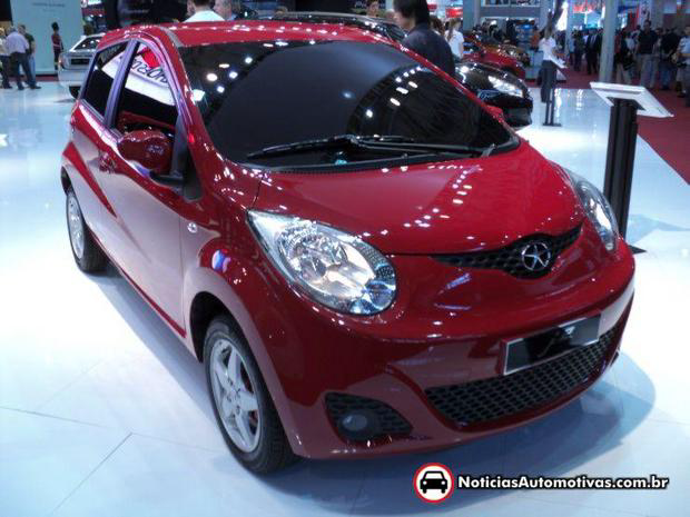 na salao jac 26 JAC J2 será a aposta mais barata de Sérgio Habib   lançamento será em julho de 2012