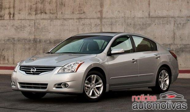 nissan altima 2012 Nissan Altima: 20.000 unidades com problemas de suspensão nos EUA