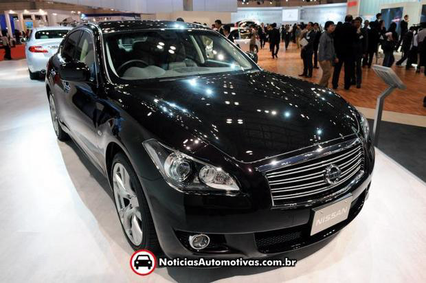 nissan fuga 2010 toquio 1 Nissan Fuga 2010 ficou mais elegante