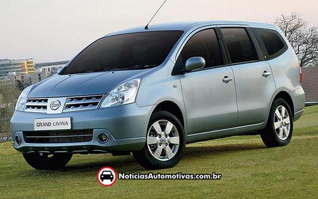 nissan grand livina Nissan Grand Livina é lançada, preços partem mesmo de 54.890 reais