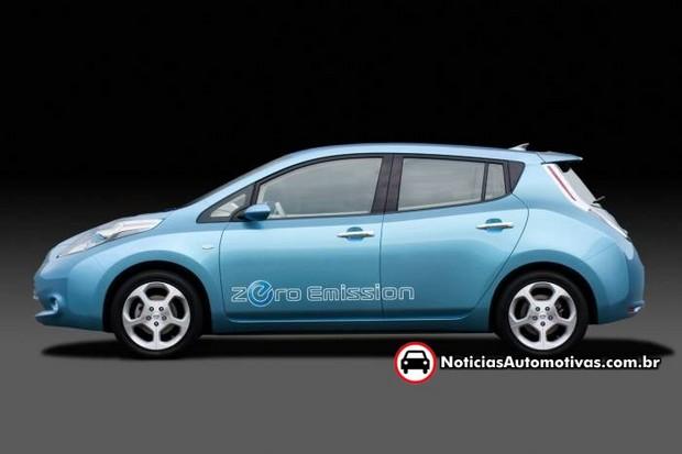 nissan leaf e o carro eletrico japones popular 2 Nissan Leaf � o novo carro el�trico popular japon�s