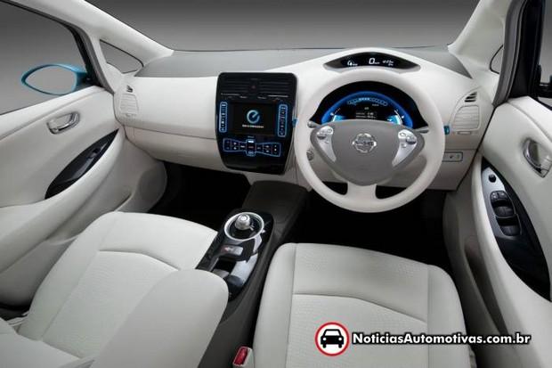 nissan leaf e o carro eletrico japones popular 4 Nissan Leaf � o novo carro el�trico popular japon�s