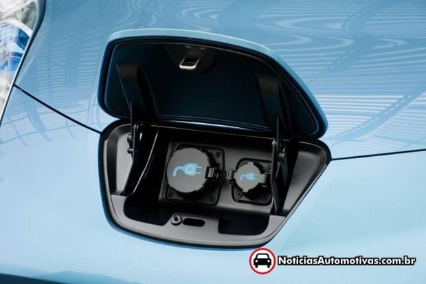 nissan leaf e o carro eletrico japones popular 8 Nissan Leaf � o novo carro el�trico popular japon�s