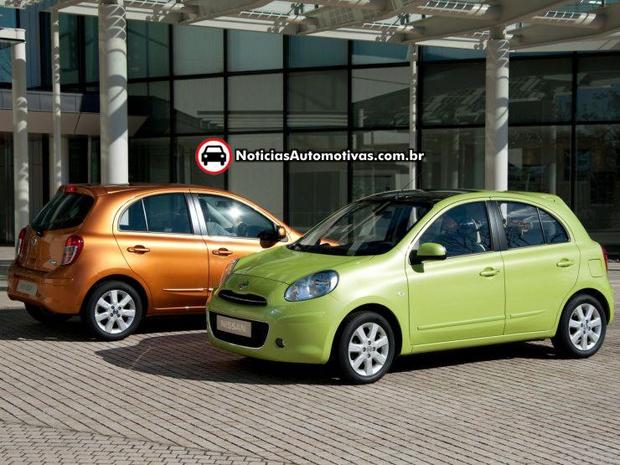 nissan micra 2011 oficial 2 Novo Nissan Micra 2011 (March 2011) oferece novo motor, câmbio CVT e mais equipamentos