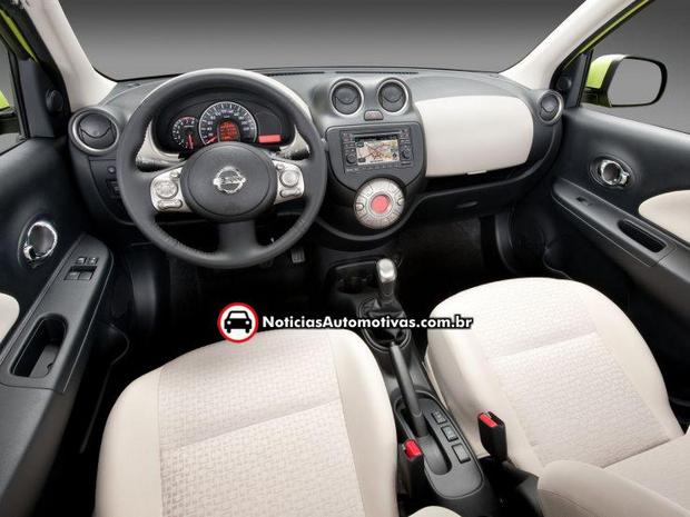 nissan micra 2011 oficial 4 Novo Nissan Micra 2011 (March 2011) oferece novo motor, câmbio CVT e mais equipamentos