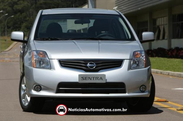 nissan sentra flex 2010 1 Nissan Sentra 2010 ganha retoques e tem preços reduzidos, começando em 53.990 reais