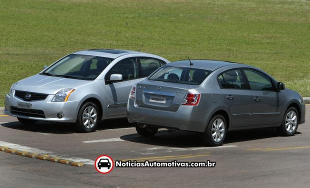 nissan sentra flex 2010 2 Nissan Sentra 2010 ganha retoques e tem preços reduzidos, começando em 53.990 reais