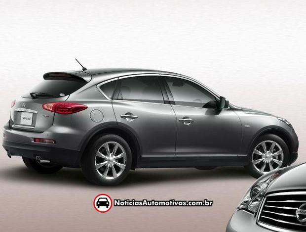 Nissan Skyline Crossover será lançado neste sábado (18) no Japão nissan skyline crossover sera lancado neste sabado no japao 2 Nissan Skyline Crossover será lançado neste sábado (18) no Japão