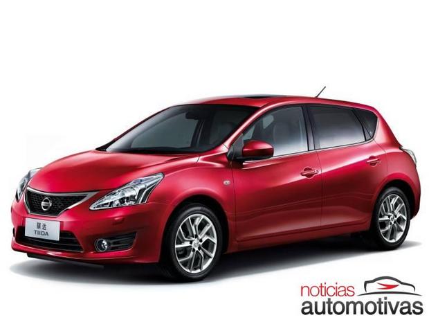 nissan tiida 2012 oficiais 2 Nissan Tiida 2012: nova geração pode chegar ao Chile importado da China