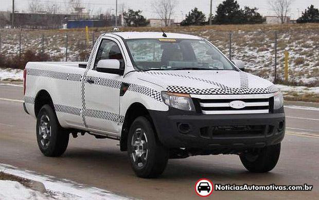 nova ford ranger 2012 sem camuflagem Nova Ford Ranger 2012 aparece sem camuflagem