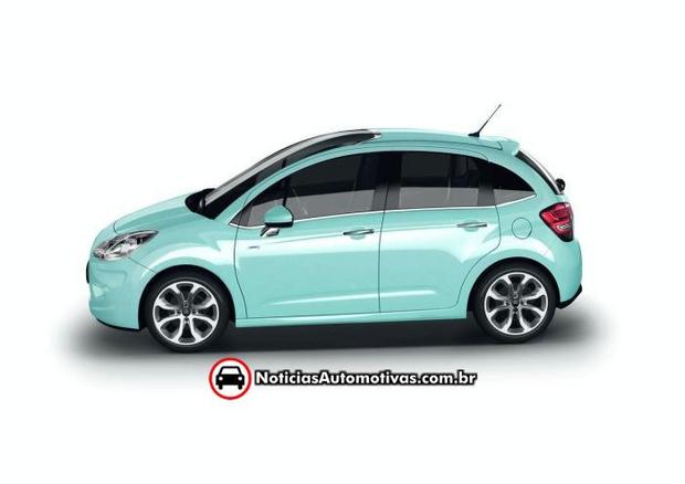 novo citroen c3 europa 2 Novo Citroen C3 europeu é revelado oficialmente