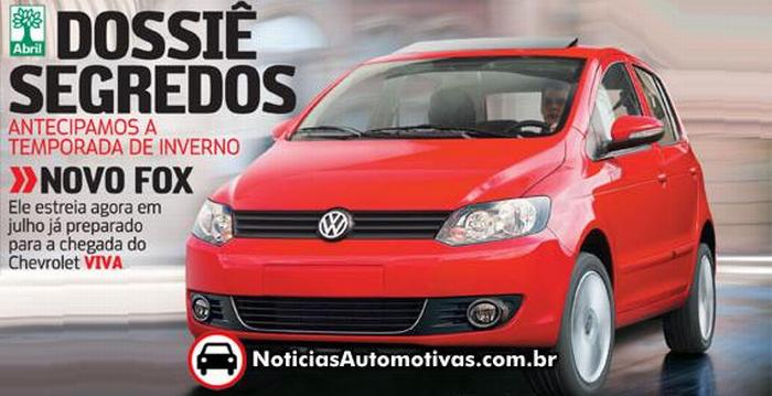 Novo Fox 2010 chega em julho, quer brigar com o Chevrolet Viva novo fox quatro rodas Novo Fox 2010 chega em julho, quer brigar com o Chevrolet Viva