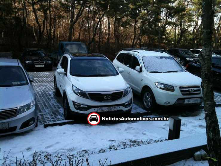 Novo Kia Sportage é visto sob a neve da Coréia do Sul novo kia sportage e visto sob a neve da coreia do sul 1 Novo Kia Sportage é visto sob a neve da Coréia do Sul