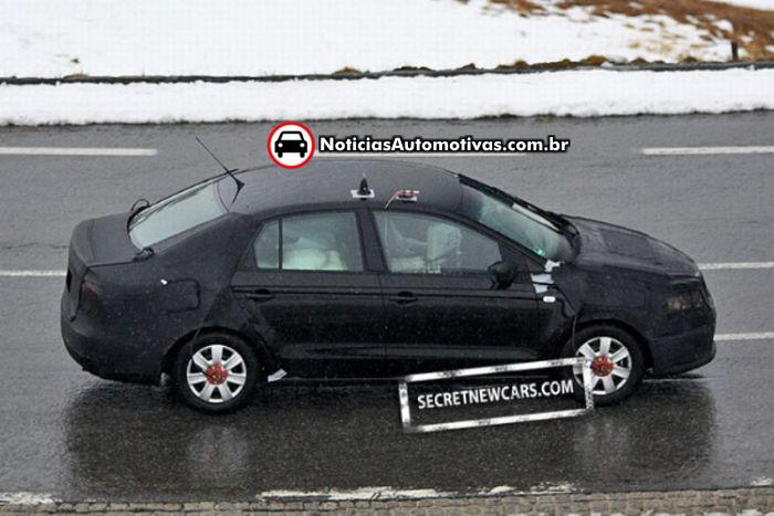 Novo Polo Sedan 2011 é flagrado em testes na Europa novo polo sedan 2010 e flagrado em testes na europa 2 Novo Polo Sedan 2011 é flagrado em testes na Europa