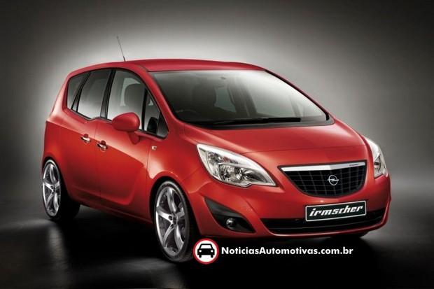 opel meriva 2011 ganha kit esportivo da irmscher 1 Opel Meriva 2011 ganha kit esportivo da Irmscher