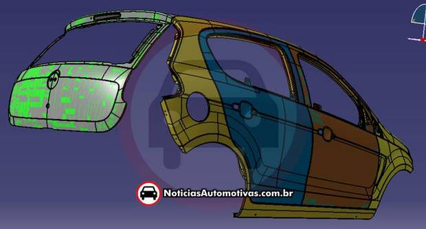 Palio 2012: Sketch revela formas do novo compacto da Fiat palio 2012 sketch revela formas do novo compacto da fiat 2 Palio 2012: Sketch revela formas do novo compacto da Fiat