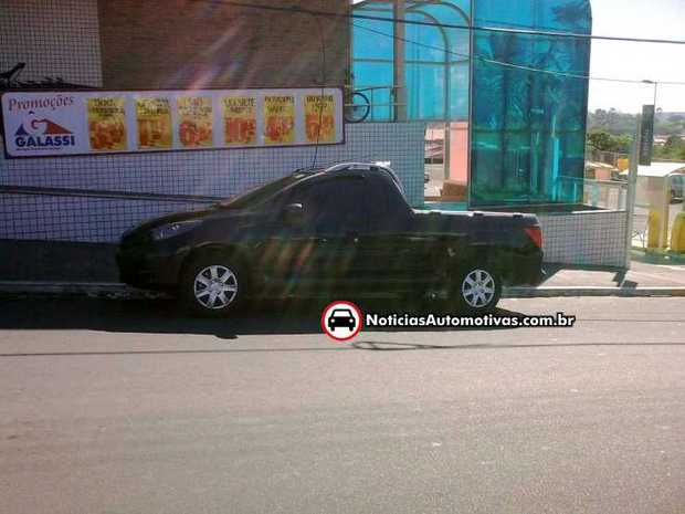 peugeot 207 pick up mais simples aparece em campinas 2 Peugeot 207 Pick up mais simples aparece em Campinas