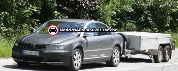 phaeton1 Phaeton adota novo estilo da Volkswagen