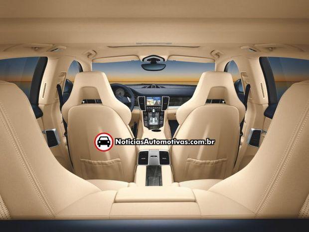 Porsche Panamera e seu interior: primeiras fotos oficiais reveladas porsche panamera 2010 fotos interior oficiais 5 Porsche Panamera e seu interior: primeiras fotos oficiais reveladas