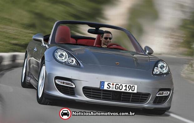 porsche panamera conversivel Porsche Panamera conversível vai ser lançado em breve