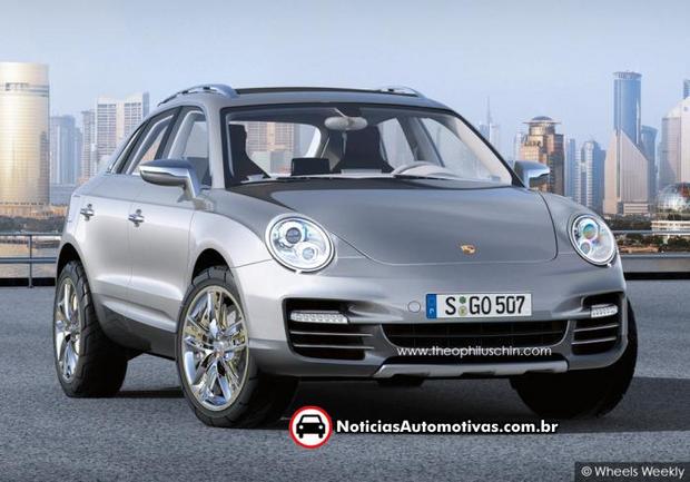 porsche rockster projecao Porsche Rockster   projeção de uma irmã menor da Cayenne