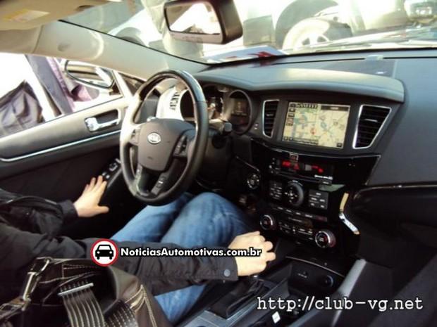 Primeiras imagens do interior do Novo Kia Cadenza 2010 primeiras imagens do interior do novo kia cadenza 2010 1 Primeiras imagens do interior do Novo Kia Cadenza 2010