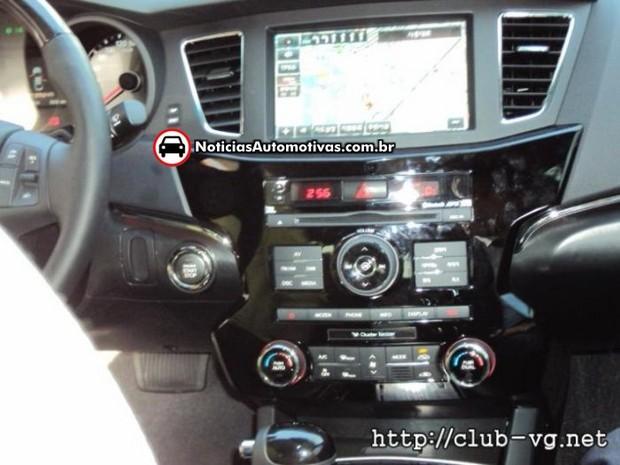 Primeiras imagens do interior do Novo Kia Cadenza 2010 primeiras imagens do interior do novo kia cadenza 2010 3 Primeiras imagens do interior do Novo Kia Cadenza 2010