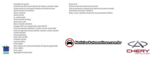 Chery QQ: Revelamos a ficha técnica do pequeno chinês qq catalogo 2 Chery QQ: Revelamos a ficha técnica do pequeno chinês