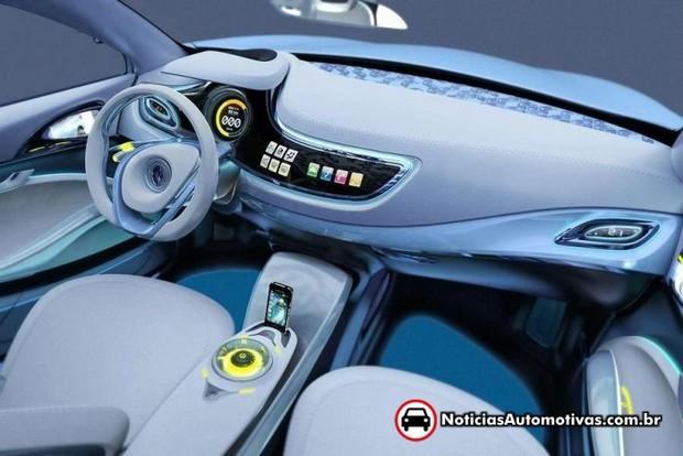 renault apresenta o eletrico fluence zero emissions concept 5 Renault apresenta o elétrico Fluence Zero Emissions Concept 