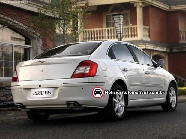 riich g5 e mais um lancamento da marca de luxo da chery 3 Riich G5 é mais um lançamento da marca de luxo da Chery