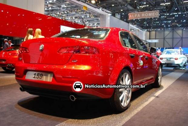 Salão de Genebra 2009: Alfa Romeo 159, esportividade italiana em forma de sedã! salao de genebra 2009 alfa romeo 159 esportividade italiana em forma de seda 2 Salão de Genebra 2009: Alfa Romeo 159, esportividade italiana em forma de sedã!