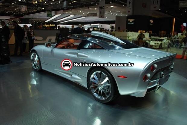 Salão de Genebra 2009: Spyker C8 Aileron, um esportivo para voar no chão! salao de genebra 2009 spyker c8 aileron um esportivo para voar no chao 2 Salão de Genebra 2009: Spyker C8 Aileron, um esportivo para voar no chão!