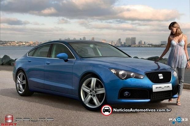 Seat Exeo: Projeção revela como seria o espanhol na pele do Audi A5 Sportback seat exeo projecao revela como seria o espanhol na pele do audi a5 sportback 1 Seat Exeo: Projeção revela como seria o espanhol na pele do Audi A5 Sportback