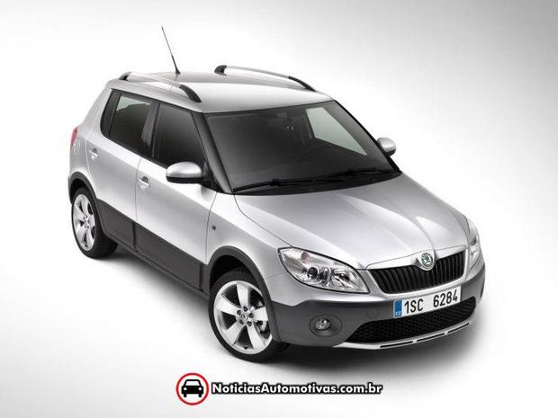 skoda fabia scout combi scout roomster scout 1 Aventureiros: Linha Scout da Skoda