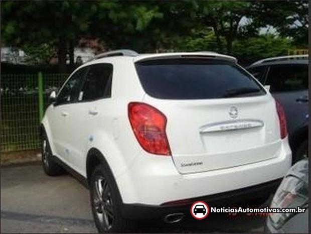 ssangyong c200 e flagrado por dentro e por fora na coreia do sul 2 Ssangyong Korando é flagrado por dentro e por fora na Coréia do Sul