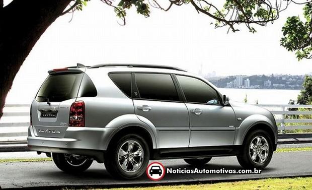 ssangyong rexton 2011 chega com novidades ao mercado internacional 2 Ssangyong Rexton 2011 chega com novidades ao mercado internacional