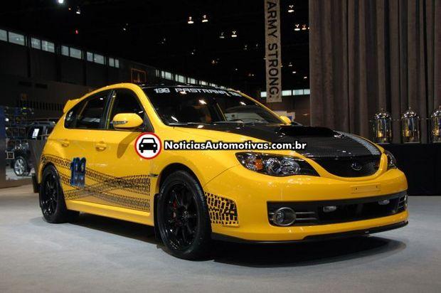 Subaru Impreza WRX STI Travis Pastrana Edition está sendo mostrado no Salão de Chicago subaru impreza wrk sti travis pastrana edition 1 Subaru Impreza WRX STI Travis Pastrana Edition está sendo mostrado no Salão de Chicago