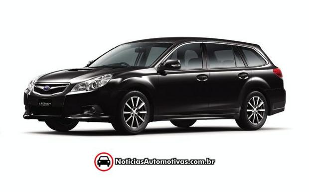 subaru legacy touring 2010 japao oficial 1 Nova Subaru Legacy Touring Wagon 2010 é revelada no Japão, com novo estilo