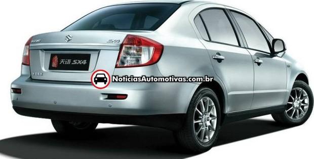 suzuki sx4 2010 recebe nova versao na china 2 Suzuki SX4 2010 recebe nova versão na China