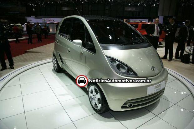 tata nano europa genebra 1 Tata Nano é exibido nos EUA pela primeira vez, será lançado lá em 2011