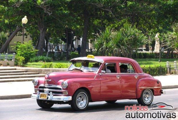 taxi cubano Cuba: comércio de veículos está autorizado na ilha de Fidel