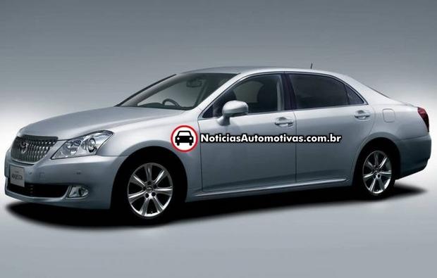 toyota crown majesta 2009 japao 1 Toyota Crown Majesta 2009 renovado é lançado no Japão