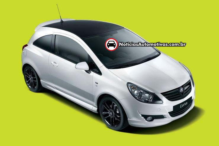 Vauxhall Corsa ganha versão Black White Limited Edition