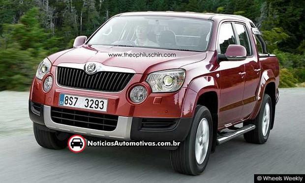 Volkswagen Amarok em versões Skoda e Suzuki volkswagen amarok em versoes skoda e suzuki 1 Volkswagen Amarok em versões Skoda e Suzuki