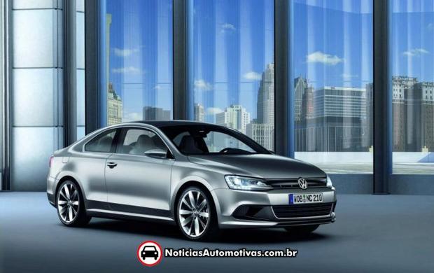 volkswagen new compact coupe concept 1 Volkswagen New Compact Coupe Concept mostra como será a versão cupê do Golf / Jetta