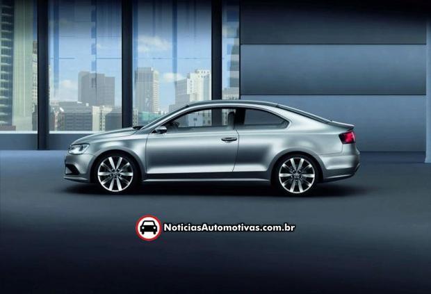 volkswagen new compact coupe concept 2 Volkswagen New Compact Coupe Concept mostra como será a versão cupê do Golf / Jetta