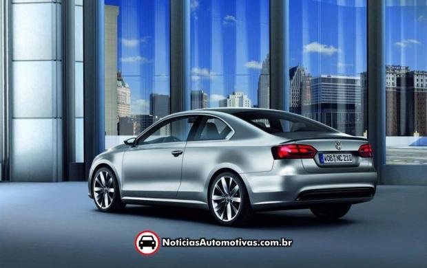volkswagen new compact coupe concept 3 Volkswagen New Compact Coupe Concept mostra como será a versão cupê do Golf / Jetta