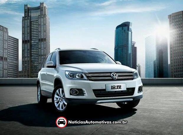 Volkswagen Tiguan com facelift aparece no Guangzhou Auto Show volkswagen tiguan china 1 Volkswagen Tiguan com facelift aparece no Guangzhou Auto Show